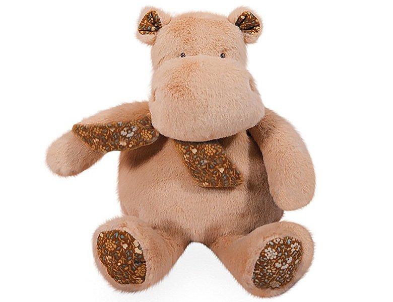 DouDou et compagnie  Hippo Bandana Beige (22cm) 