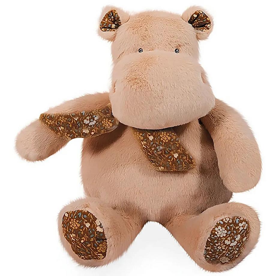 DouDou et compagnie  Hippo Bandana Beige (22cm) 