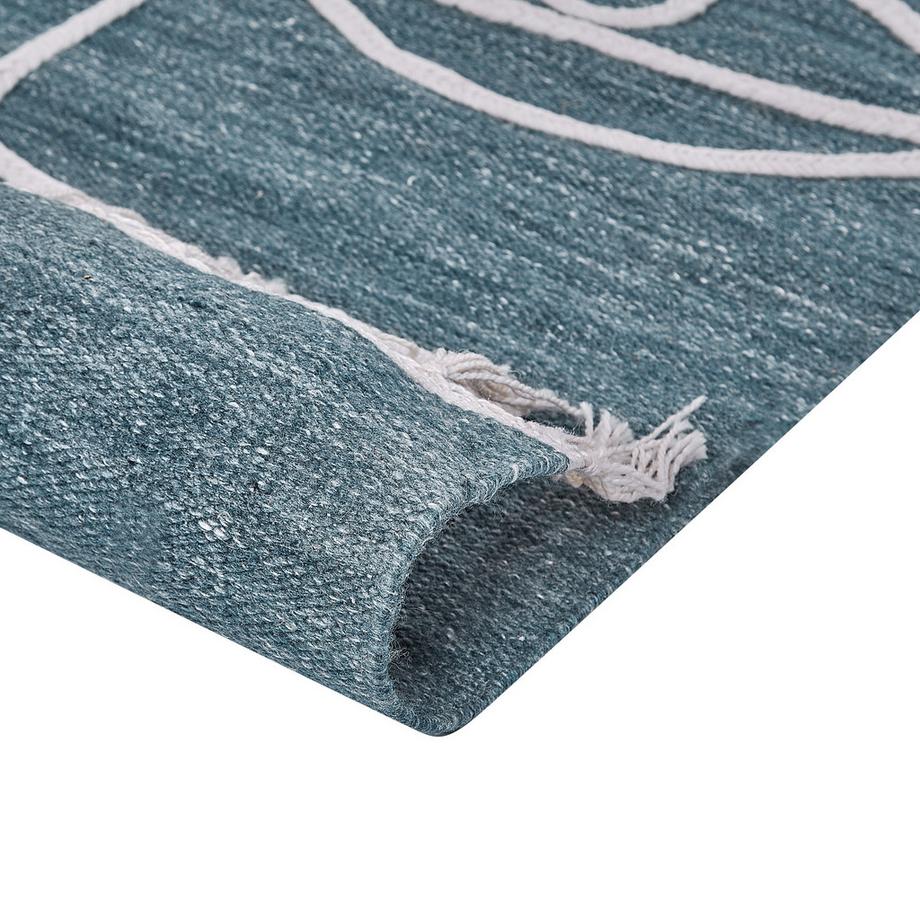 Beliani Tapis d'extérieur en Polyester  YAVU  