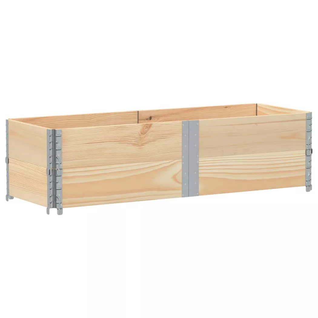 VidaXL - fioriera da giardino Legno di pino, One Size, Marrone