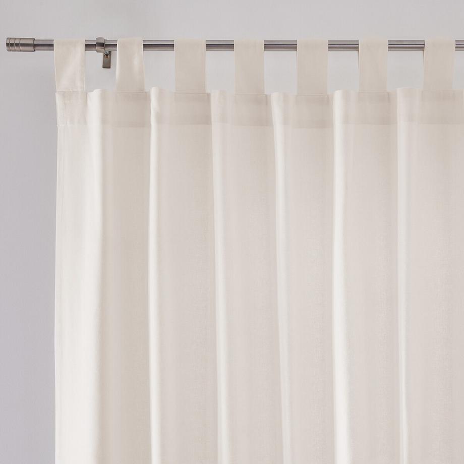 La Redoute Intérieurs  Vorhang aus reiner Baumwolle mit Schlaufen 