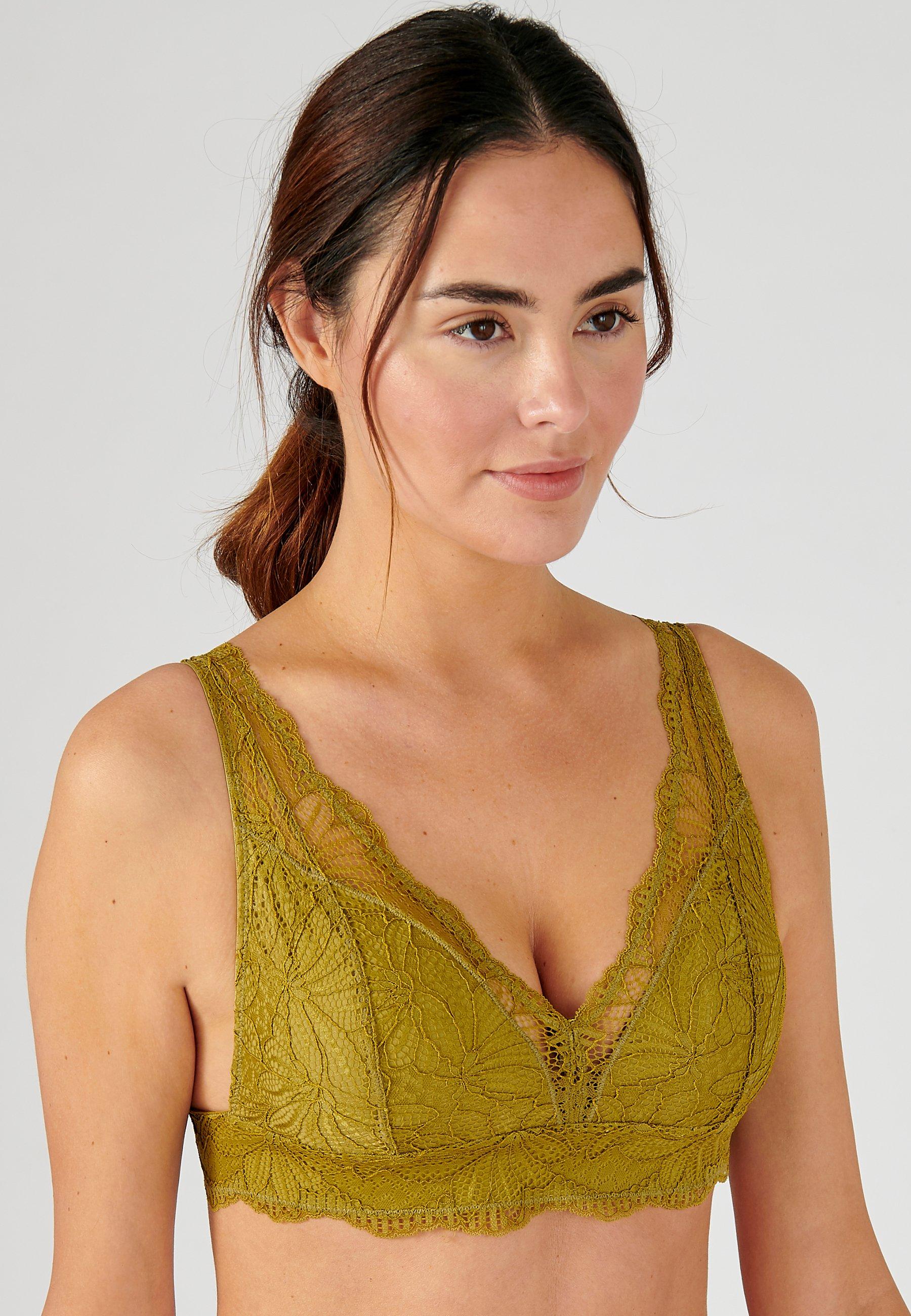 Image of Bustier-bh Jade Damen Grün A/80