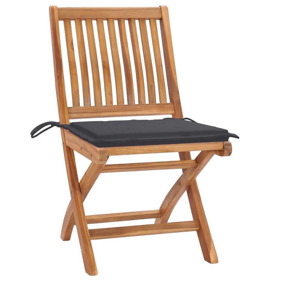 VidaXL Chaise de jardin teck  