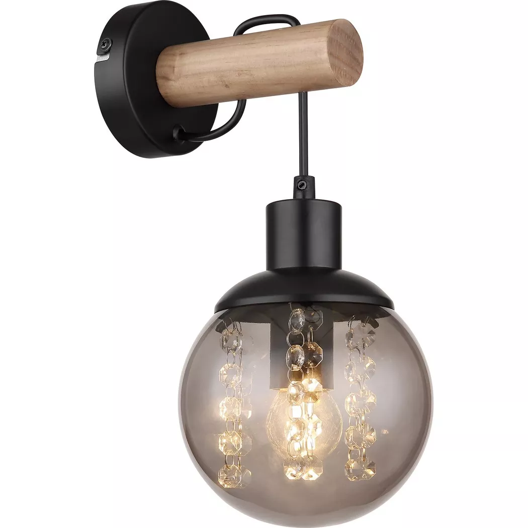 mutoni – Wandleuchte Richard Metall matt 1xE27, One Size, Multicolor