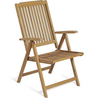 mutoni pleasure Garten Essgruppe Solo VI Teak natur (5-tlg)  