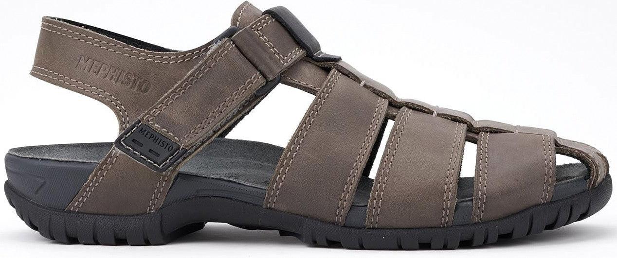 Image of Basile - Nubuk Sandale Herren Grau 40