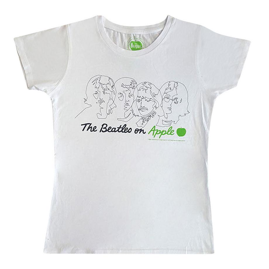 The Beatles On Apple T-Shirt  