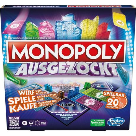 HASBRO GAMING  Monopoly Monopoly Ausgezockt 