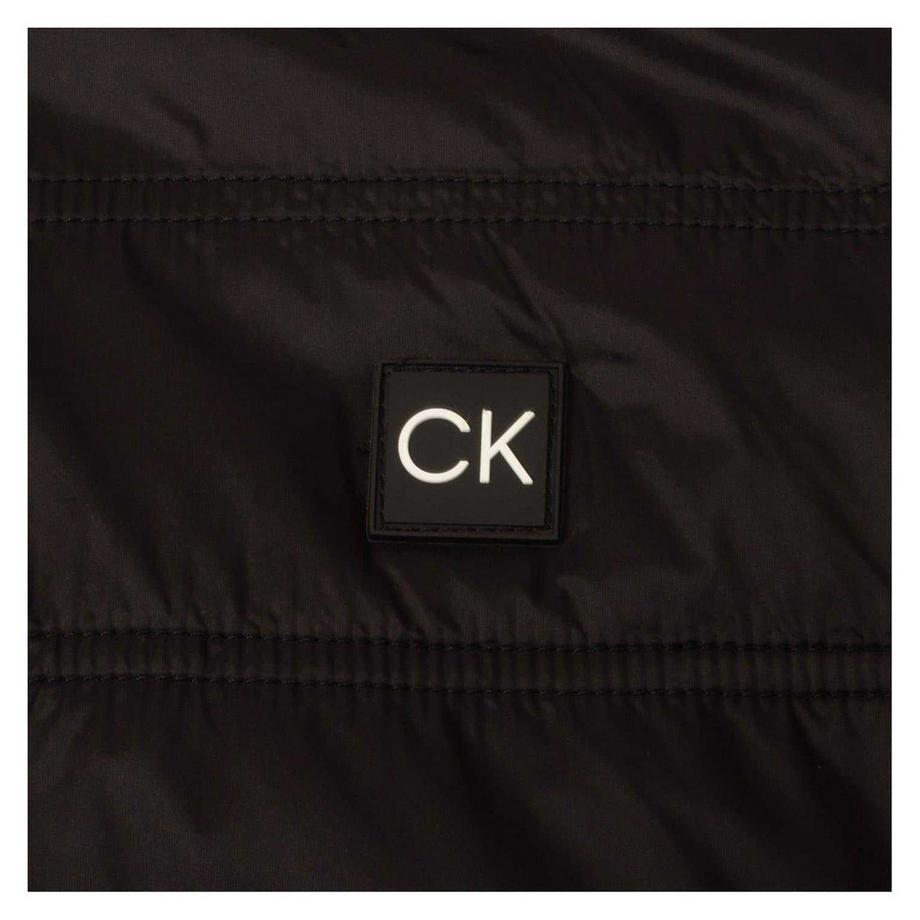 Calvin Klein  Jacke, Mit Halbem Reißverschluss, Emblem 