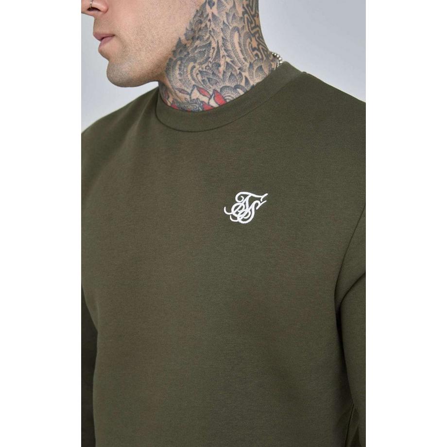 Sik Silk Essential Khaki Sweatshirt  