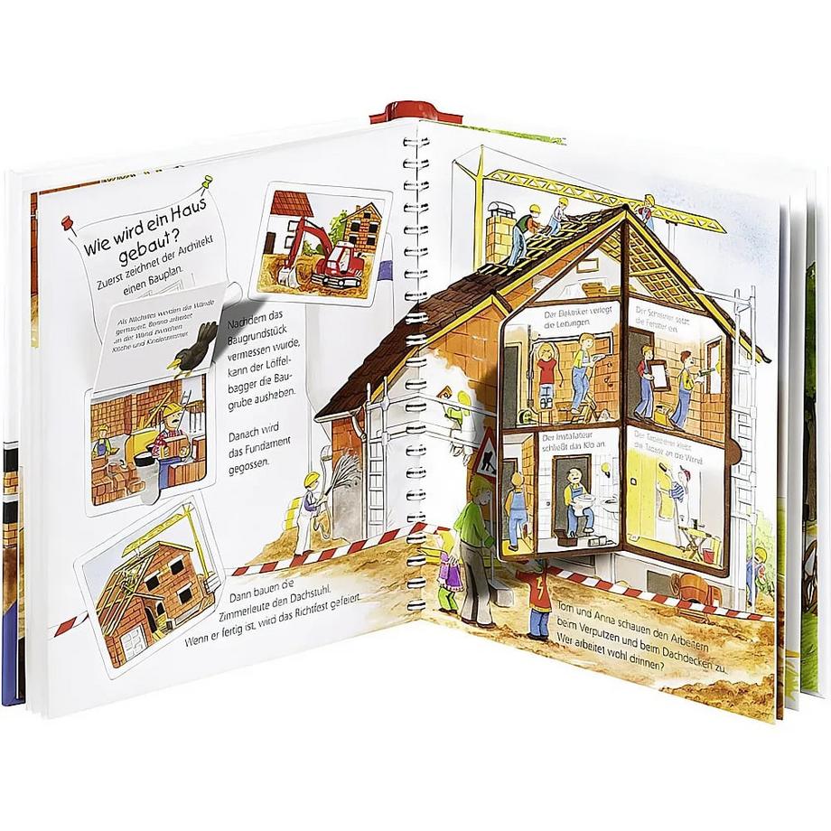 Wieso? Weshalb? Warum? junior, Band7: Die Baustelle Schuld, Kerstin M.; Schuld, Kerstin M. (Illustrationen) Gebundene Ausgabe 