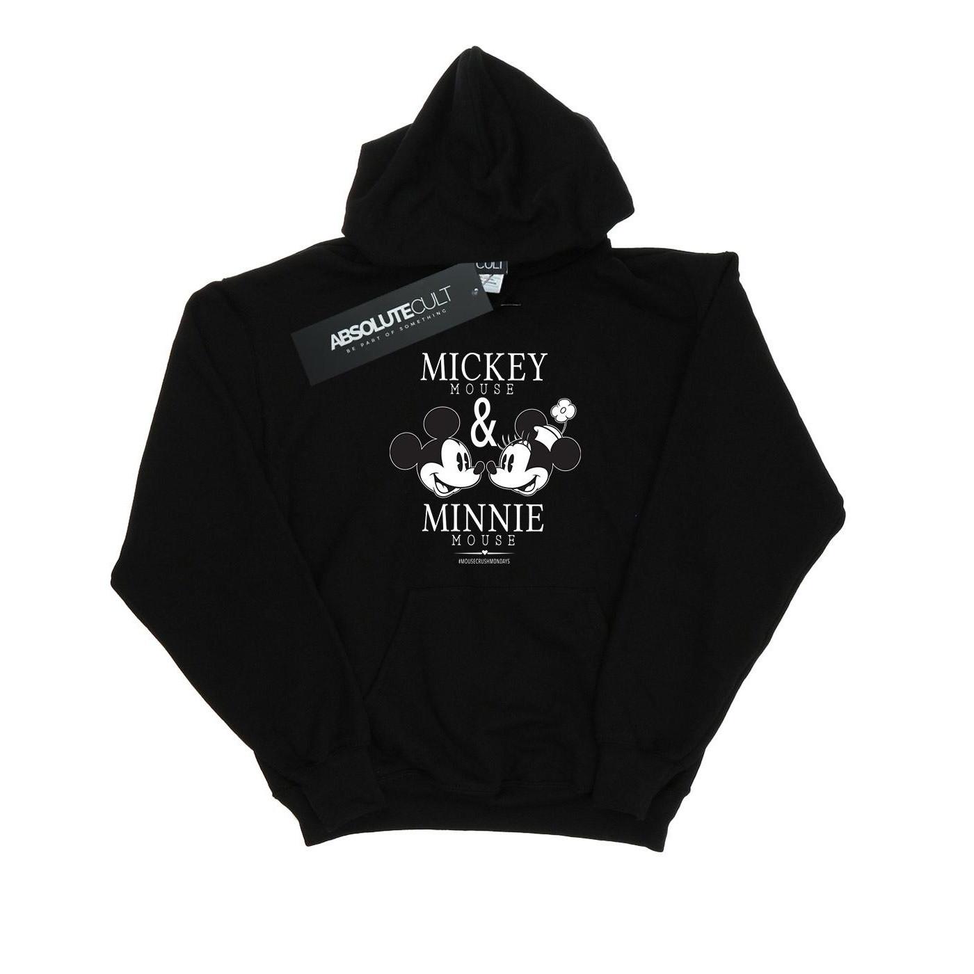 Image of Mickey And Minnie Mouse Mousecrush Mondays Kapuzenpullover Jungen Schwarz 128