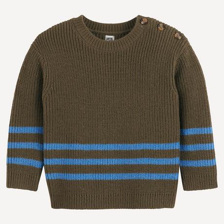 La Redoute Collections  Grobstrickpullover mit rundem Ausschnitt 