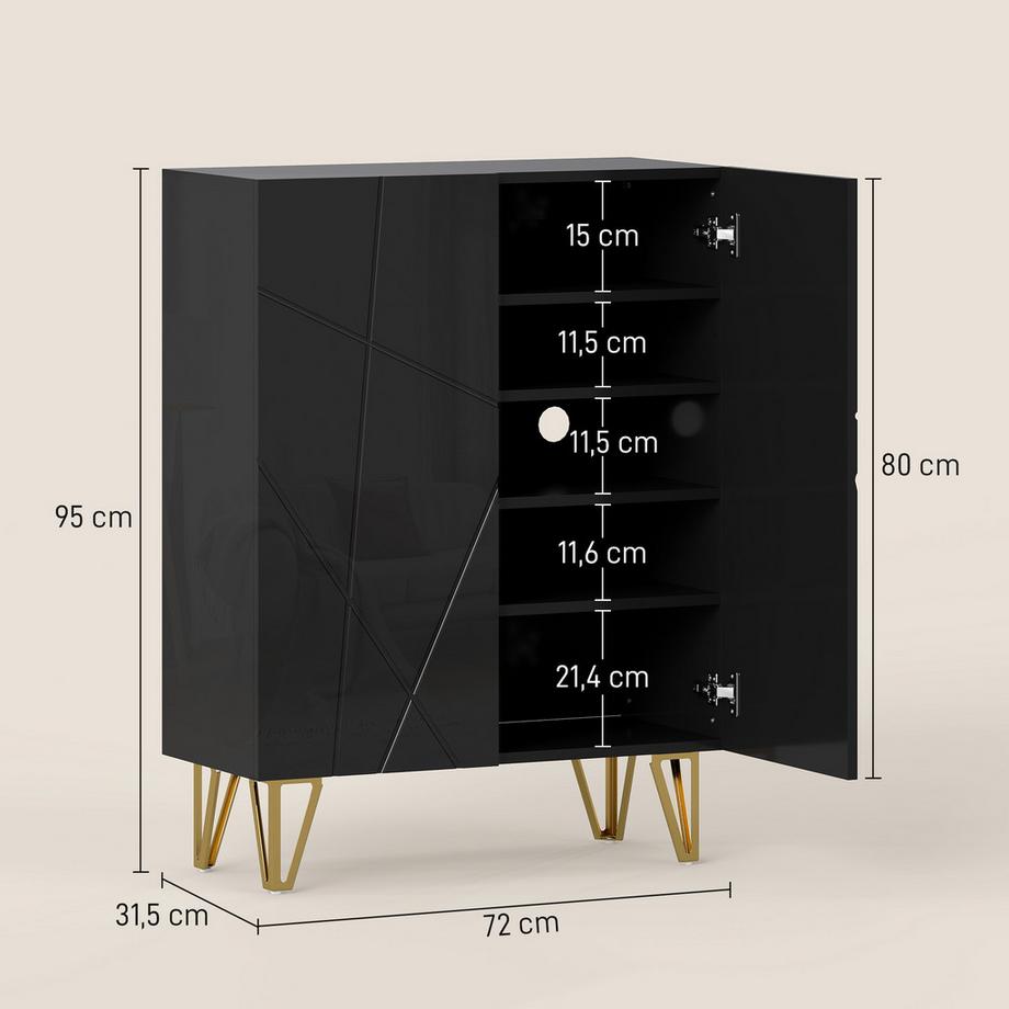HOMCOM Schuhschrank  