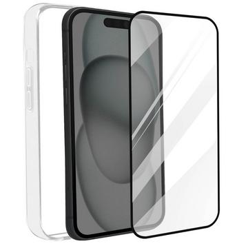 Coque + Verre Trempé iPhone 15, Bigben