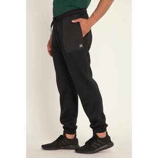 JP1880  Pantaloni per il fitness dalla vestibilità moderna in felpa con cintura elastica e tasche di nylon 