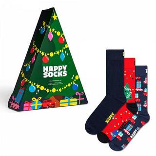 Happy Socks  HappySocks Sapin de Noël 3 paires 36-40 