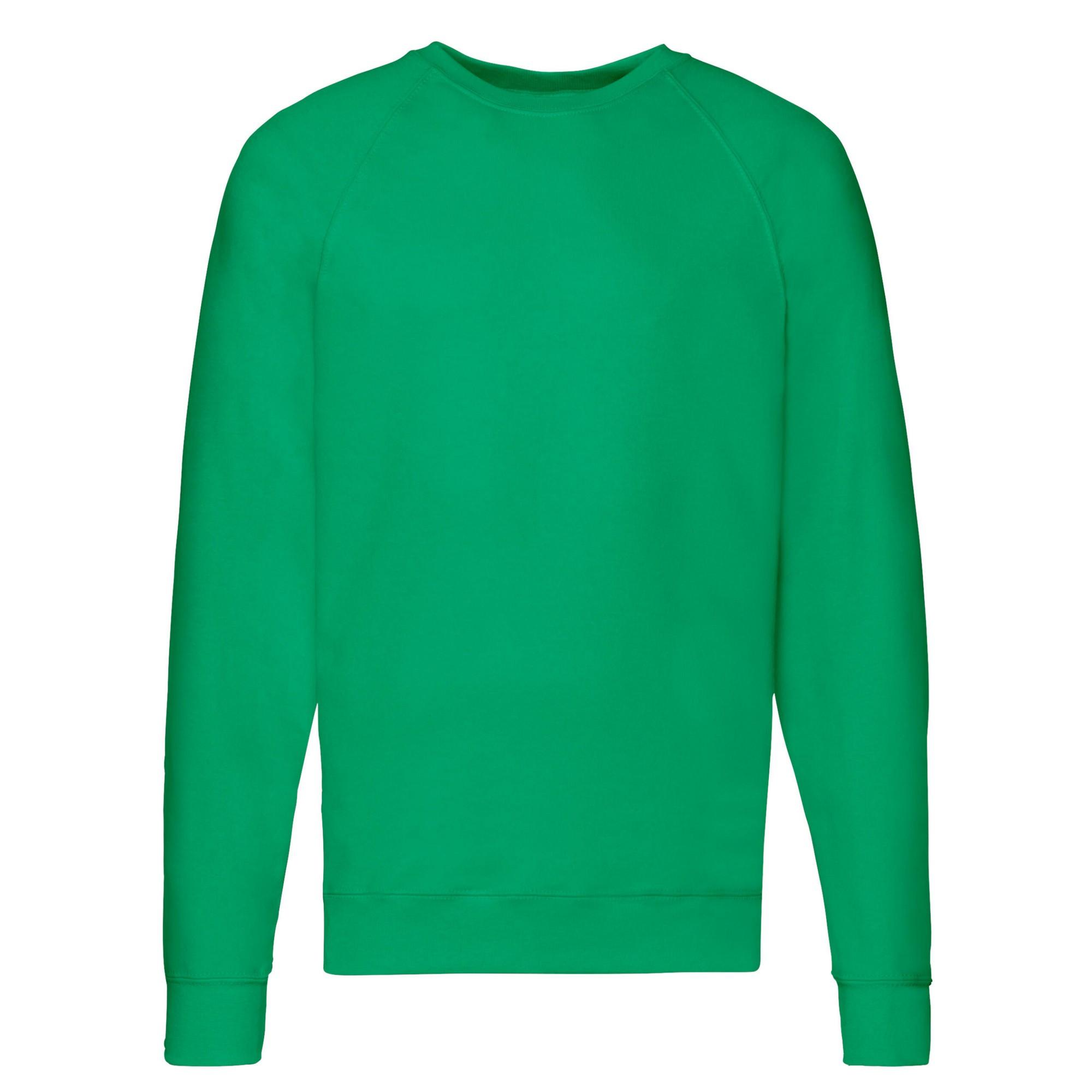 Image of Sweatshirt Raglanärmel Herren Grün M