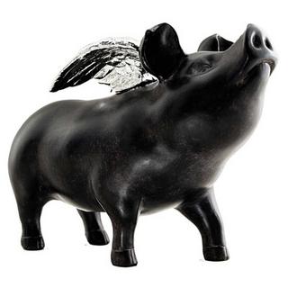 KARE Design Salvadanaio Rockstar Pig  