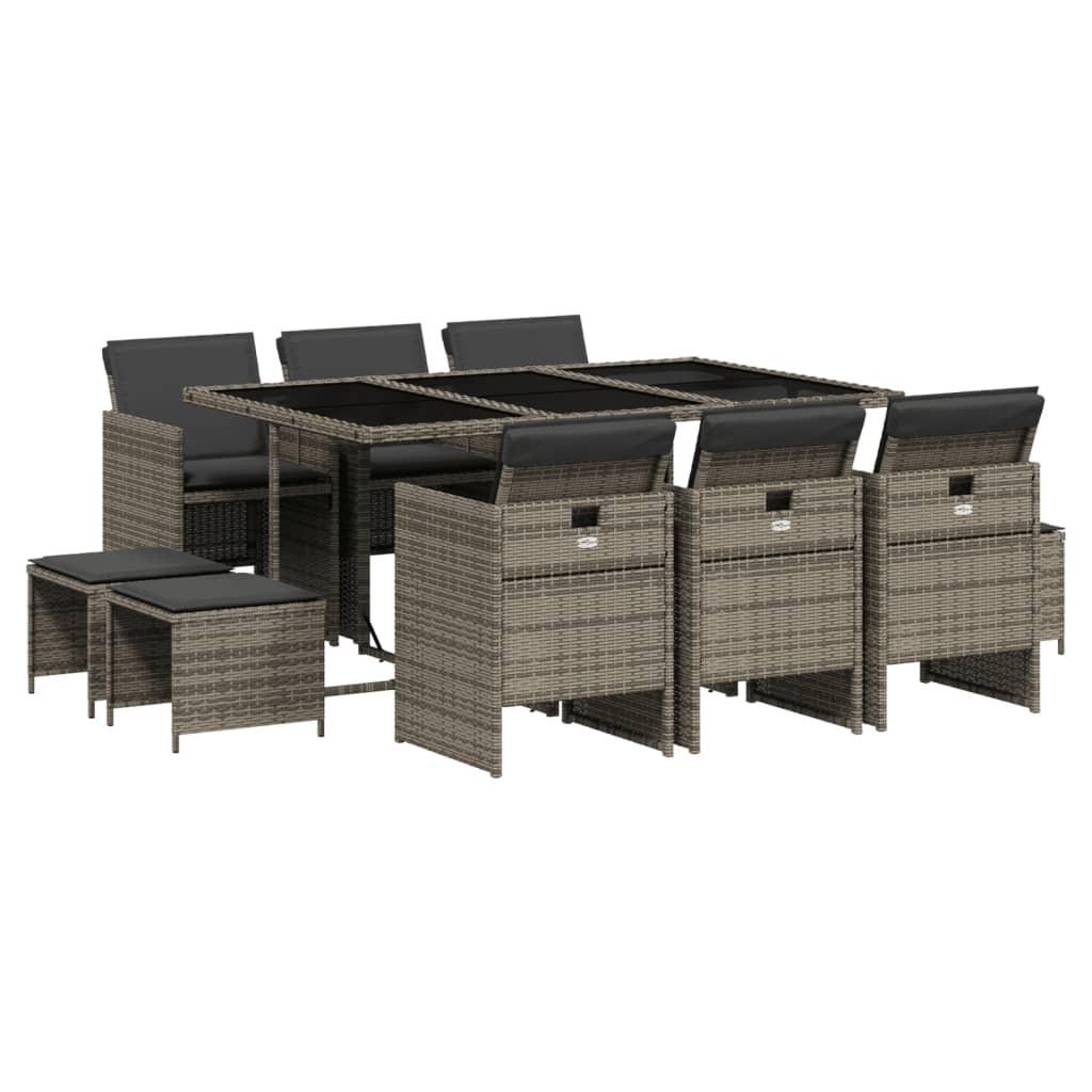 VidaXL Garten essgruppe poly-rattan  