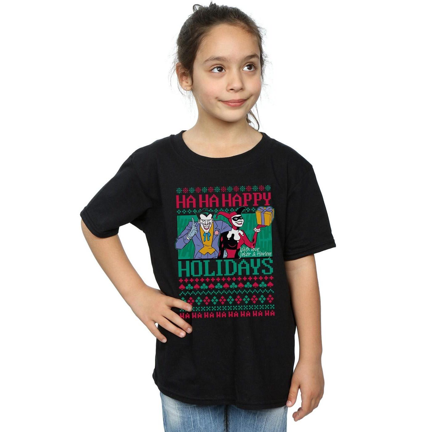 DC COMICS  Ha Ha Happy Holidays TShirt 