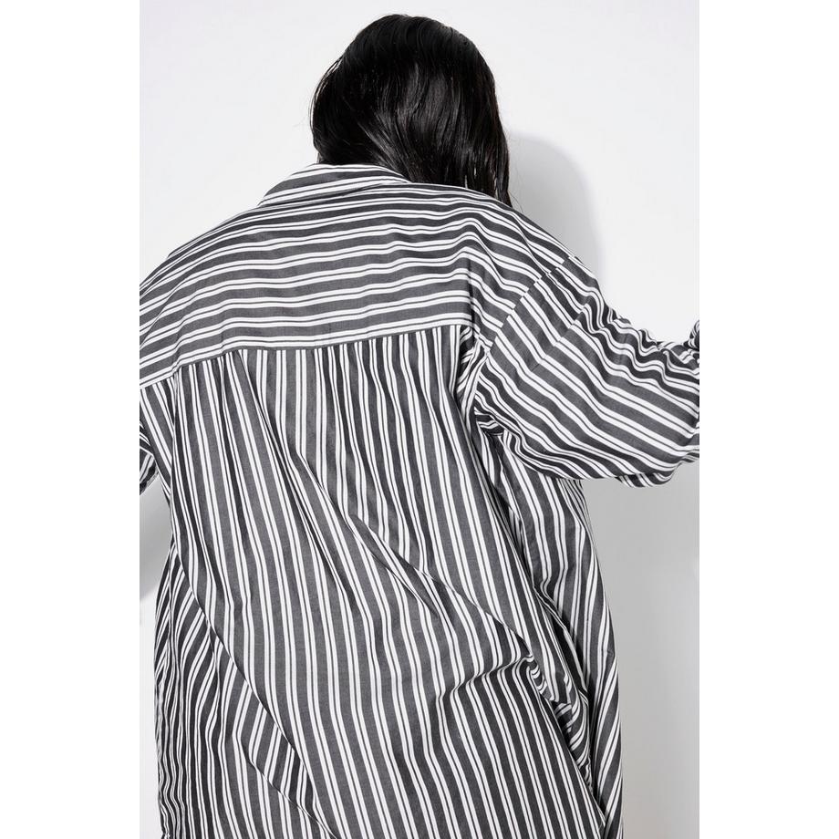 Studio Untold Chemisier Oversize Rayures  