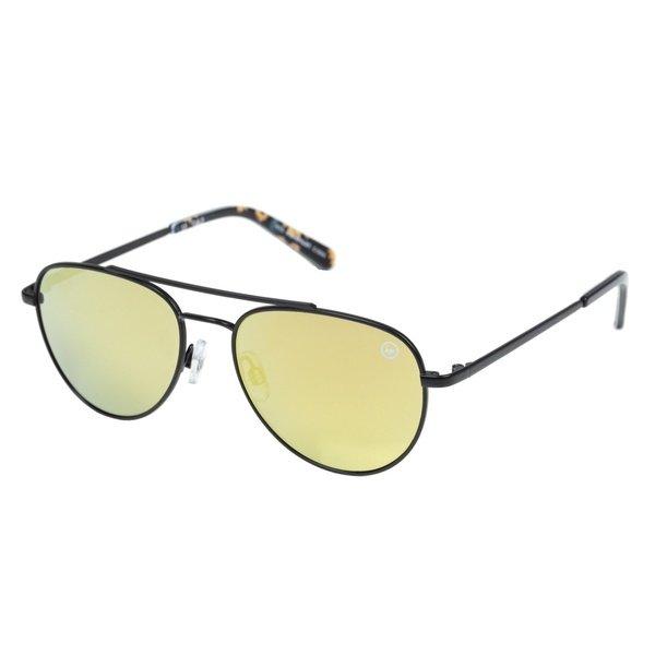 Image of Sonnenblume Pilot Sonnenbrille Herren Schwarz ONE SIZE