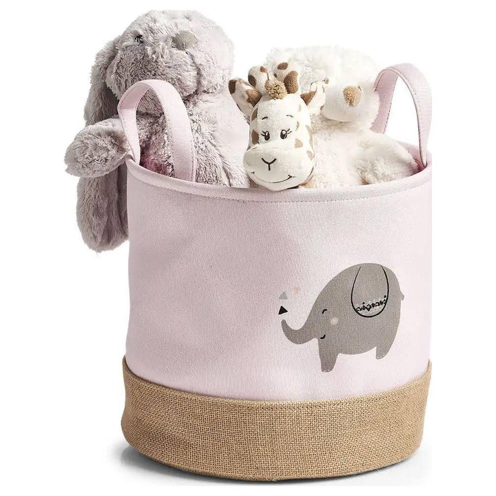 Zeller Present  Aufbewahrungskorb Elefant rosa �30x29cm 