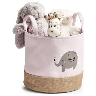 Zeller Present  Aufbewahrungskorb Elefant rosa �30x29cm 