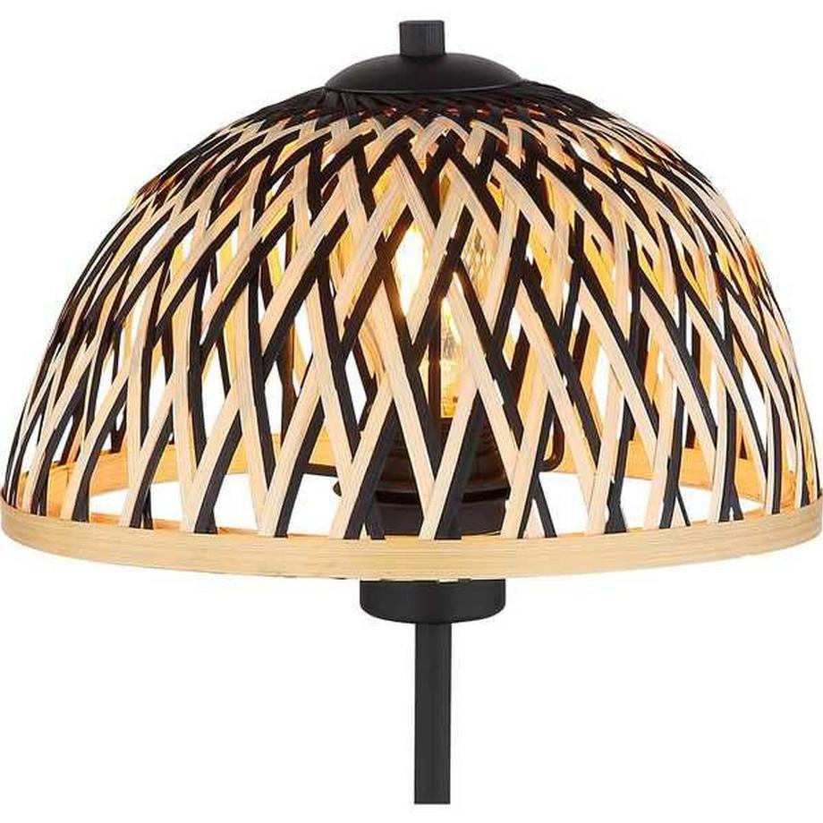 mutoni Lampe à poser Colly métal noir mat 1xE27  