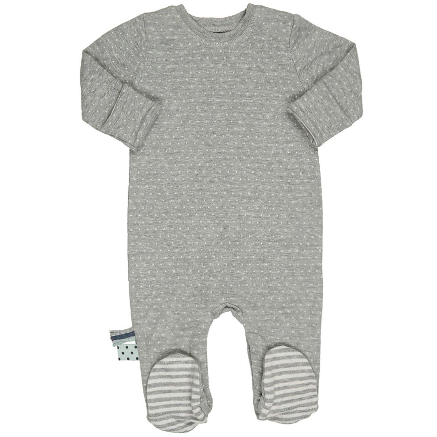 Image of Schlafstrampler Unisex Taubengrau 9-12M
