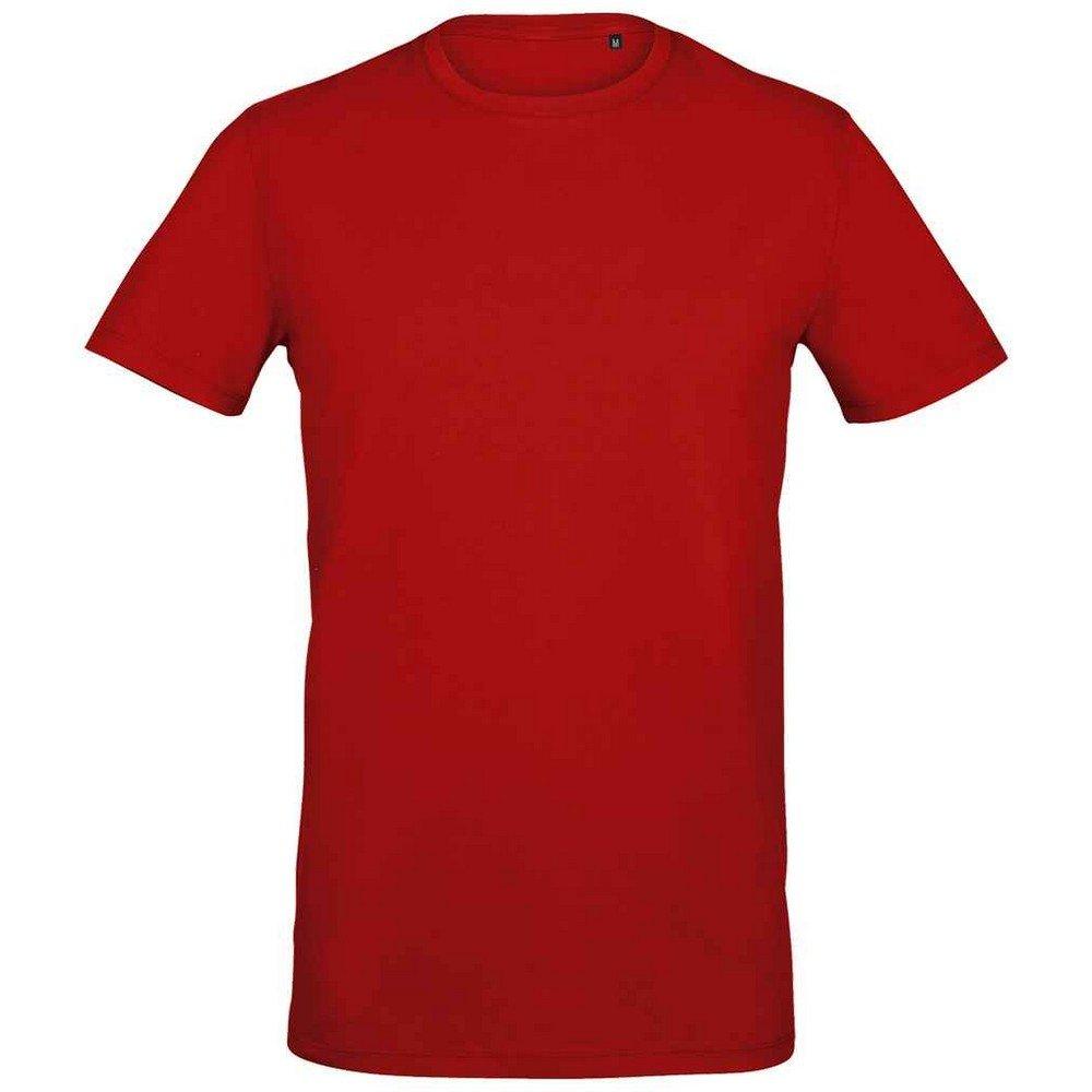 Image of Millenium Tshirt Herren Rot Bunt S