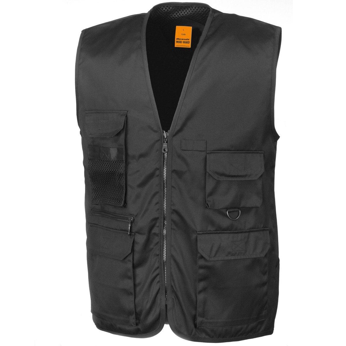 Image of Safari Weste Herren Schwarz XXL