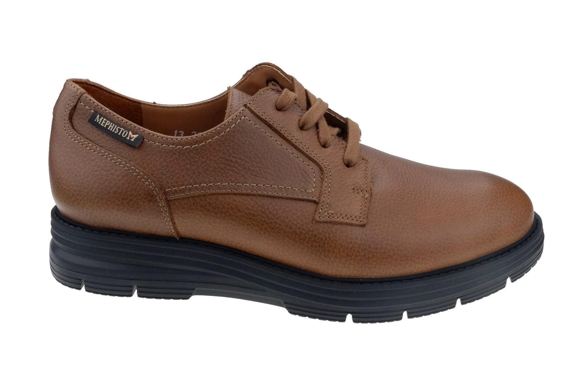 Image of Cedrik - Leder Schnürschuh Unisex Braun 46
