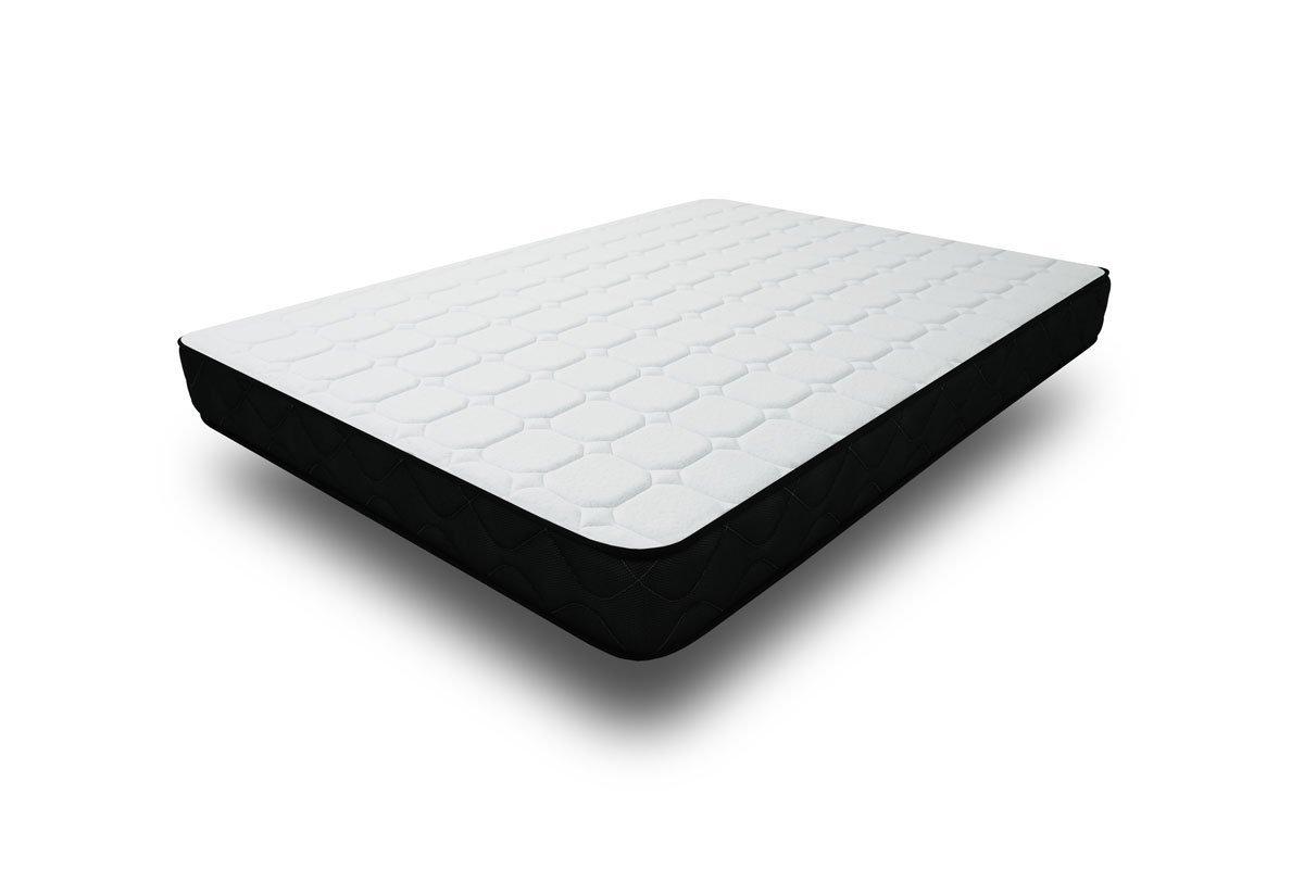 AB Matelas Materasso di memoria | 90x190 cm con 1 cuscino in carbonio 70x40cm | Memoria 50 kg/m3 | 19 cm  