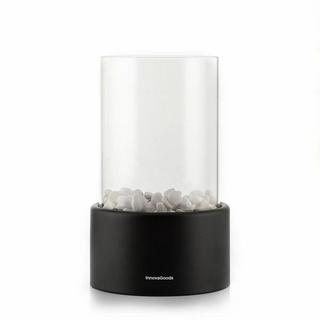 InnovaGoods Poêle au bioéthanol - fer et verre - Ø 16 cm  