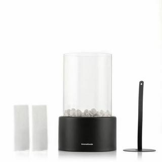 InnovaGoods Poêle au bioéthanol - fer et verre - Ø 16 cm  