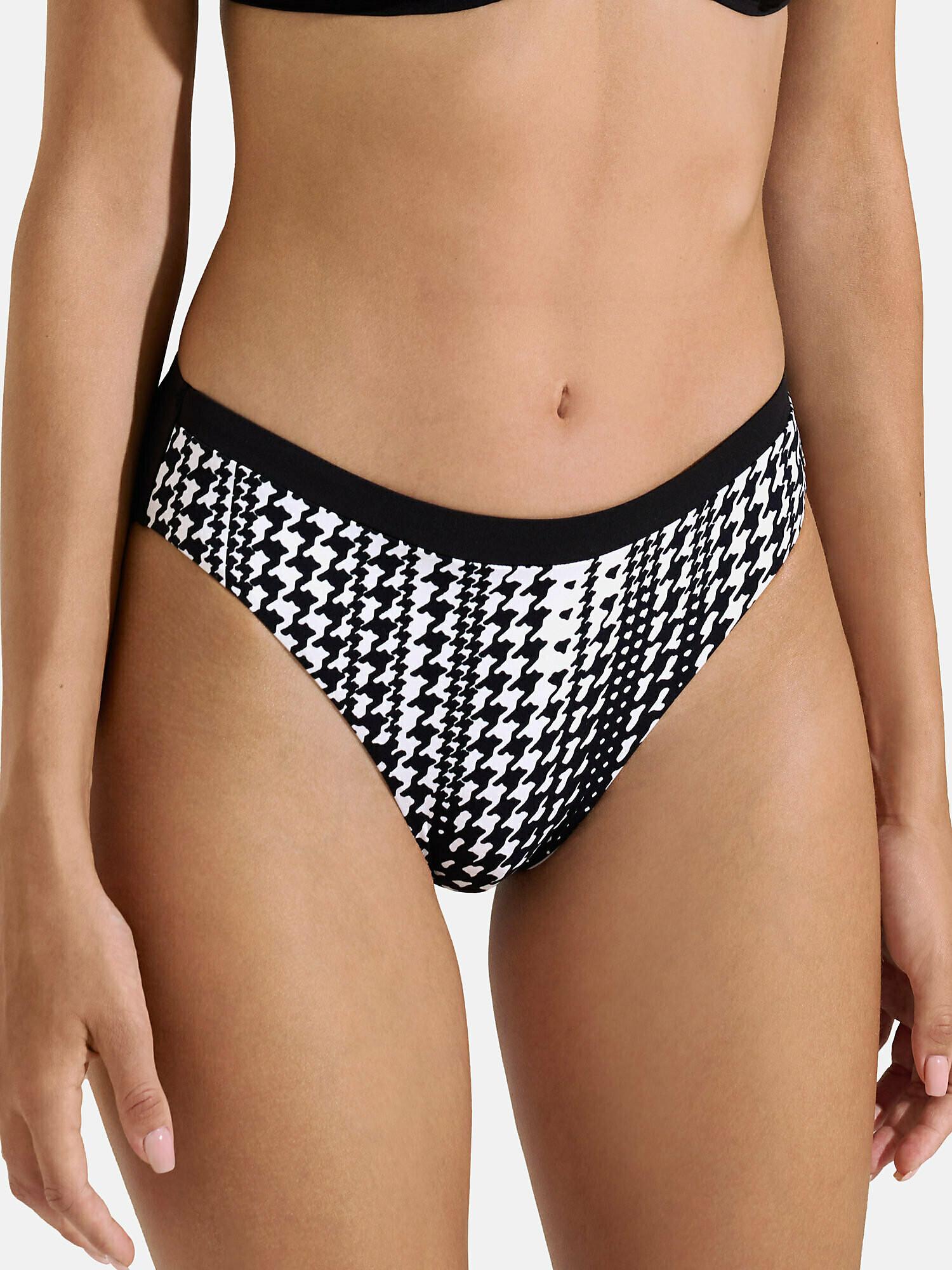 Image of Bikinistrümpfe Badehose Mit Hoher Taille Quito Unisex Schwarz 44