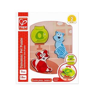 Hape  Puzzle Dynamisches Tier-Puzzle 