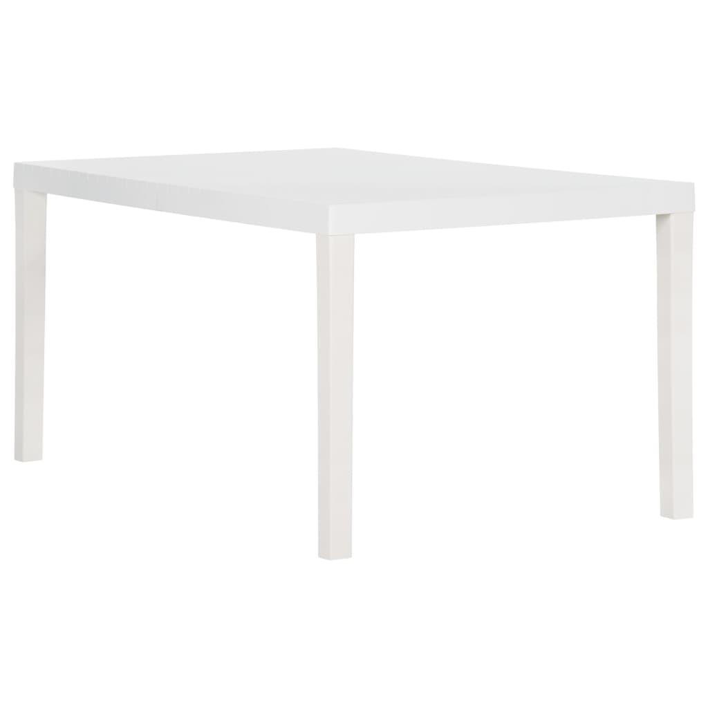 VidaXL Table de jardin polypropylène  