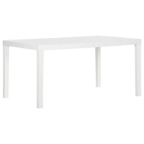 VidaXL Table de jardin polypropylène  