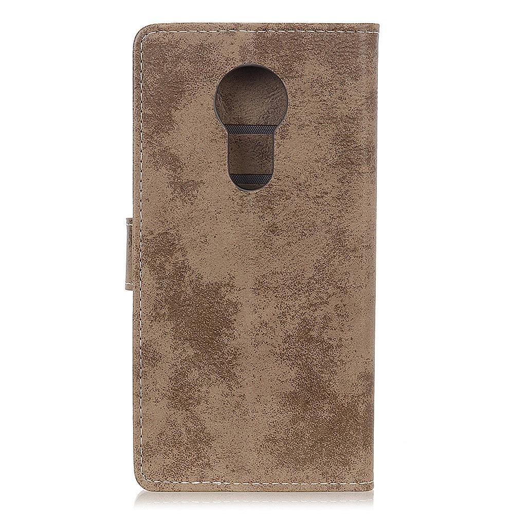 Cover-Discount  Nokia 5.3 - Vintage Etui Wildleder Optik 