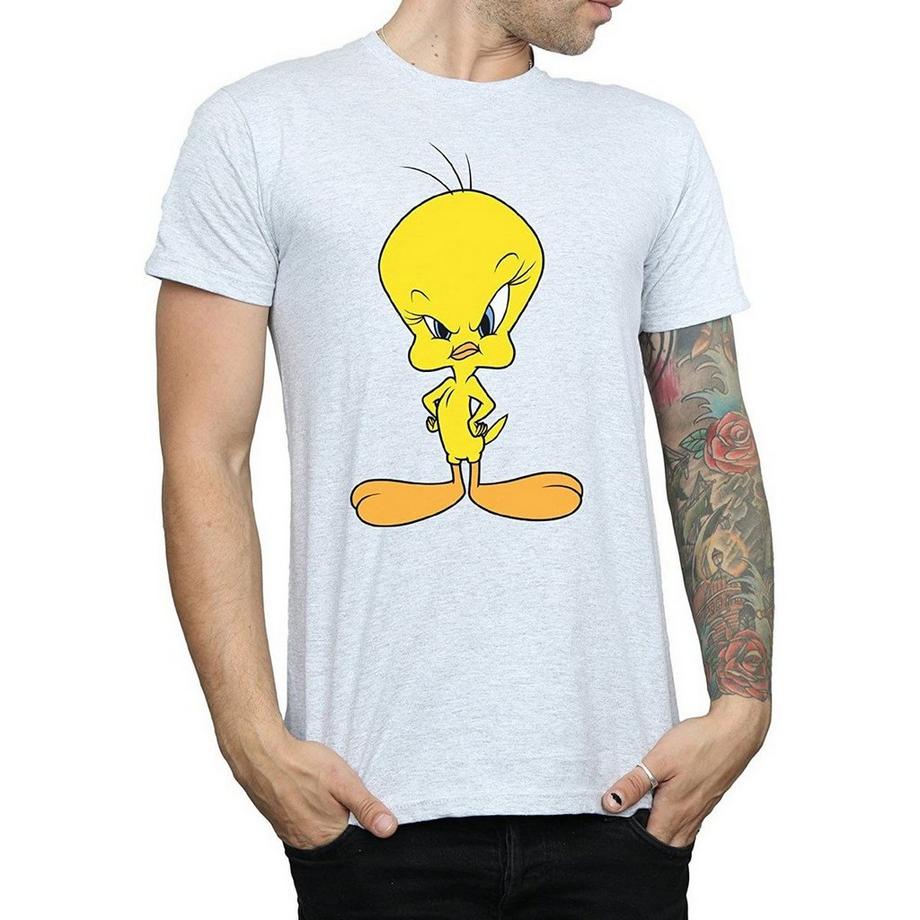 LOONEY TUNES Tweety Angry Kurzarm T-Shirt  