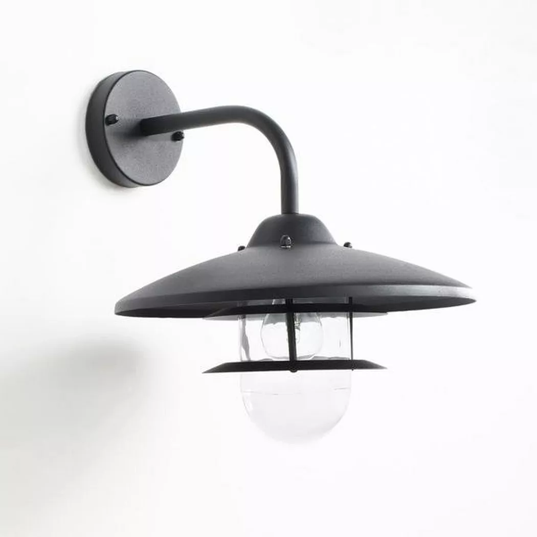 AM.PM – Wandleuchte Noria aus Metall, One Size, Schwarz