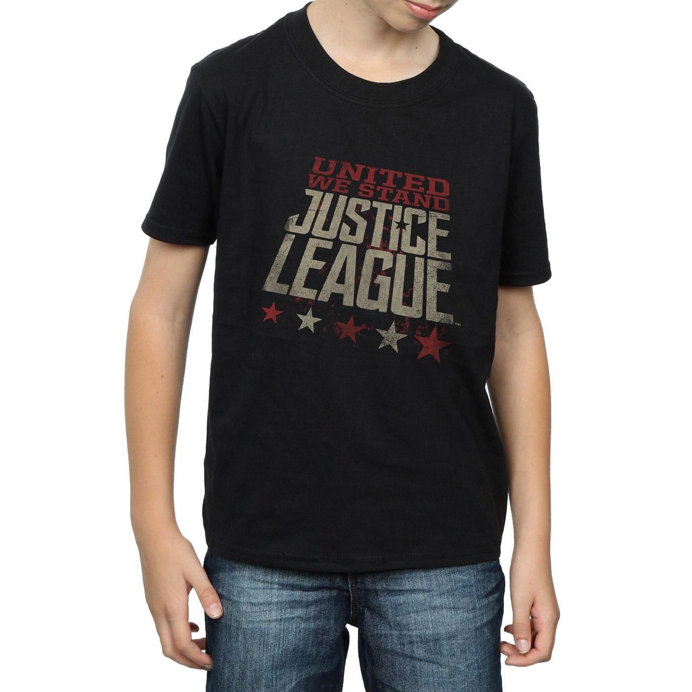 DC COMICS  Tshirt JUSTICE LEAGUE UNITED WE STAND 