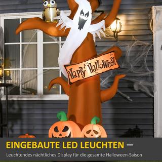 HOMCOM Halloween Aufblasbarer Baum  