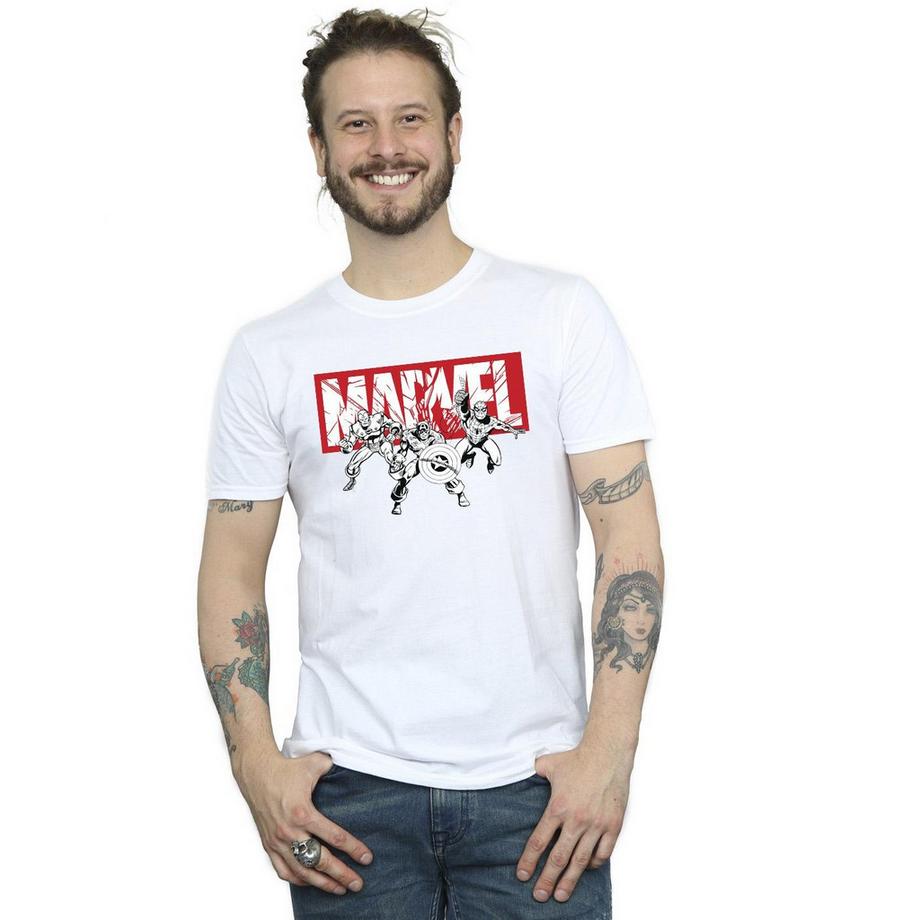 MARVEL Bedrucktes T-Shirt  