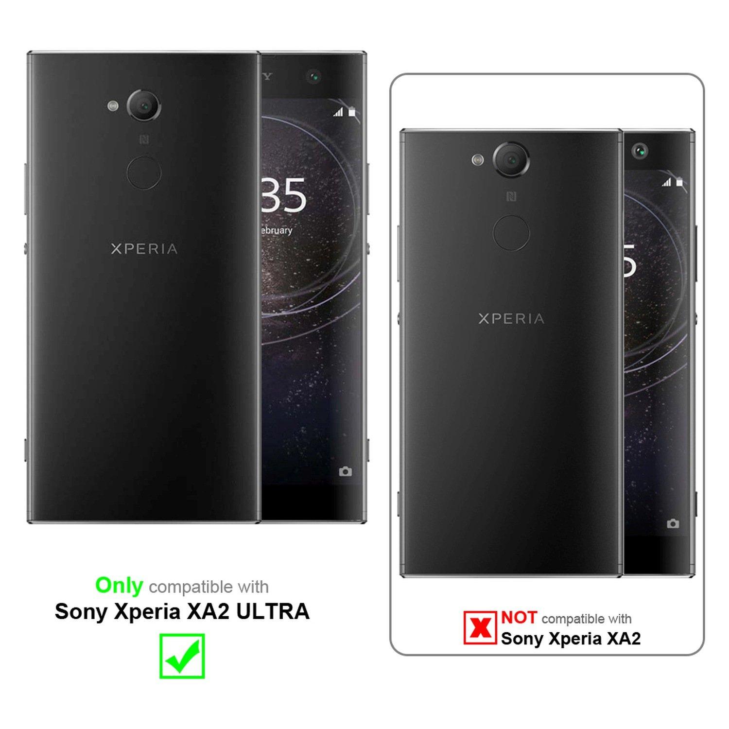 Cadorabo  Hülle für Sony Xperia XA2 ULTRA Magnetverschluss, Kartenfach 