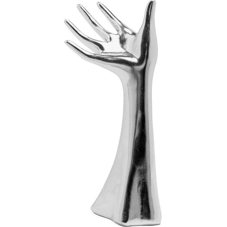 KARE Design  Schmuckaufbewahrung Hand silber 10x20 