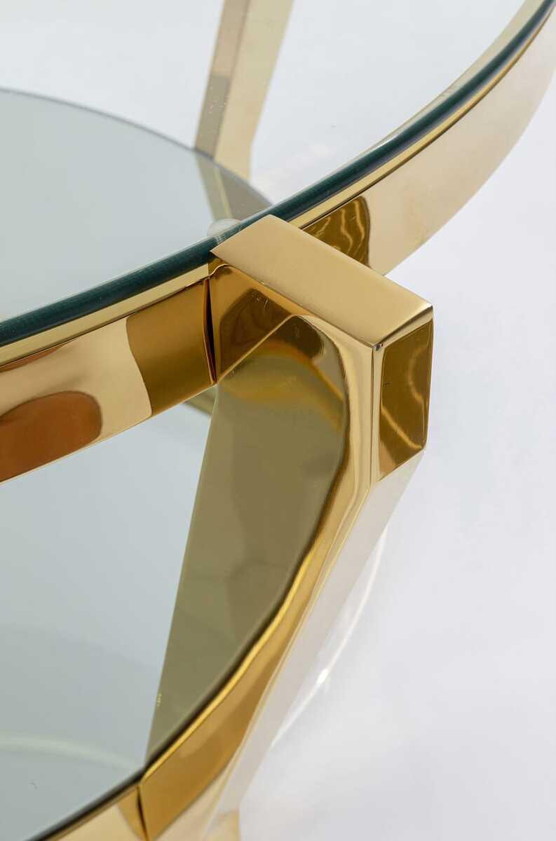 KARE Design Table basse Monocolo or Ø90  